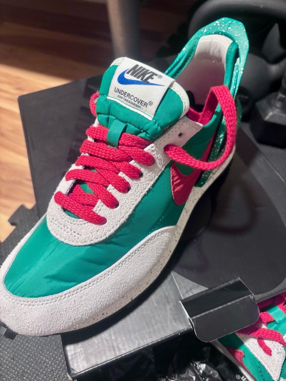 Nike Lucky Green & Red Daybreak x Undercover